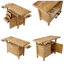 Établi en bois pour atelier et maison