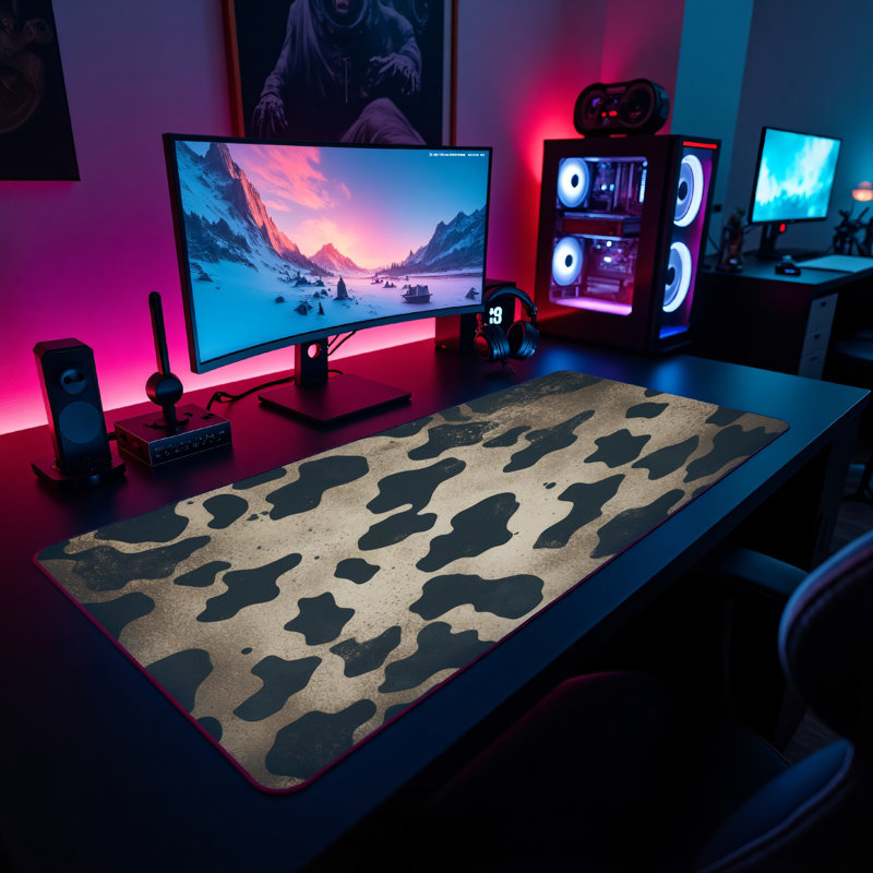 Polyester Desk Pad, 23.6x13.8