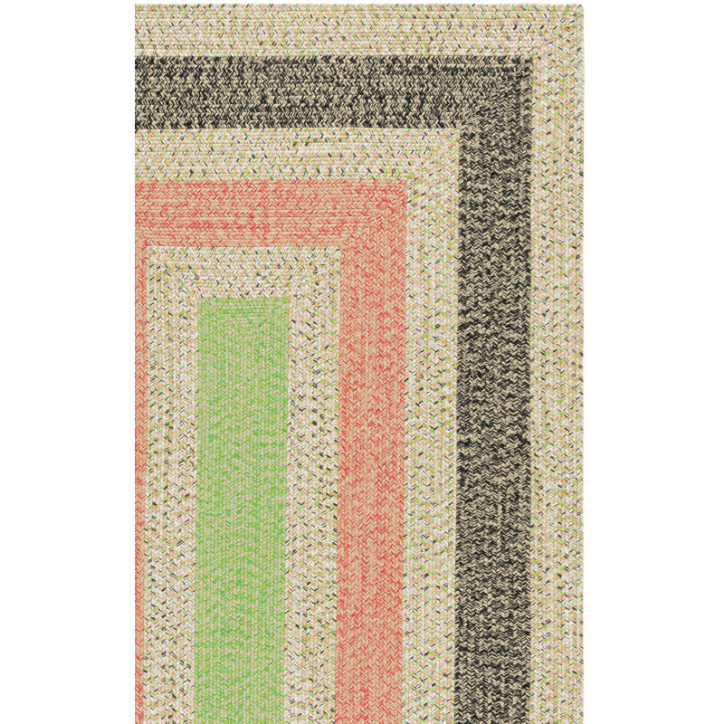 Tapis d'intérieur / extérieur lavable à la machine performance à chevrons Whiddon, Carré 3 pi
