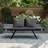 Rattan Outdoor Convertible Loveseat-1149102583