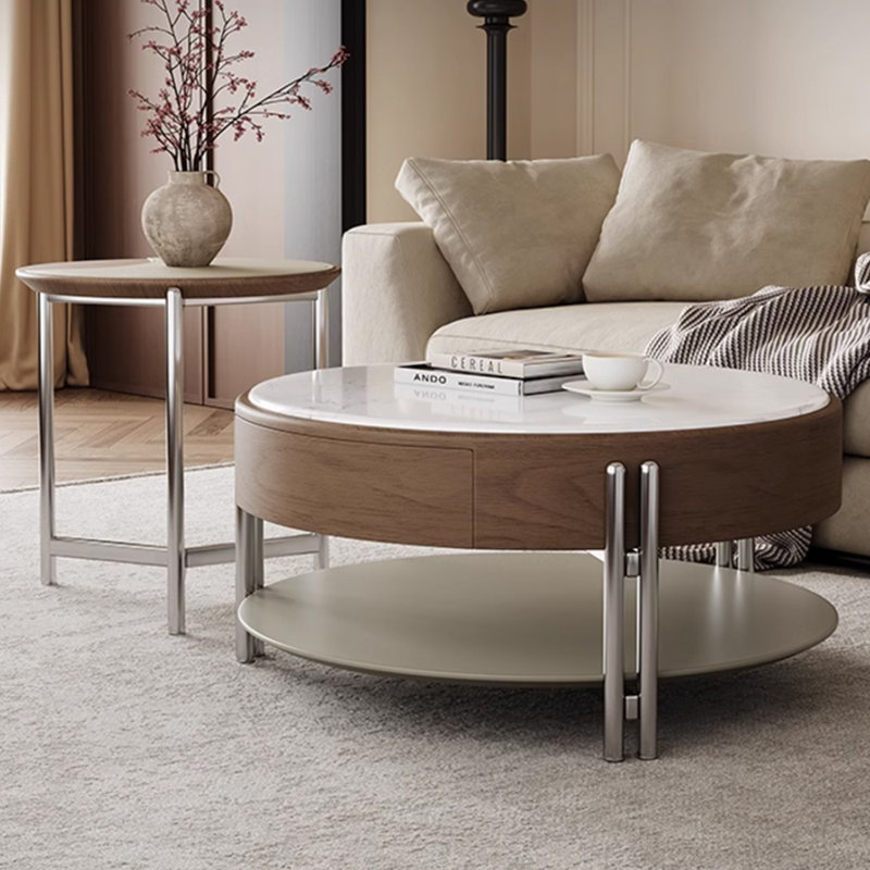 Table basse ronde Light Luxury