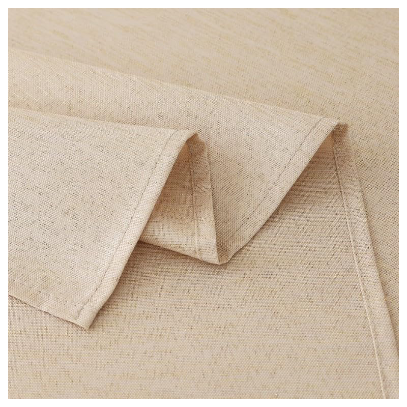 Home Decorative Glitter Rectangular Round Tablecloth Washable Table Cover, Gold