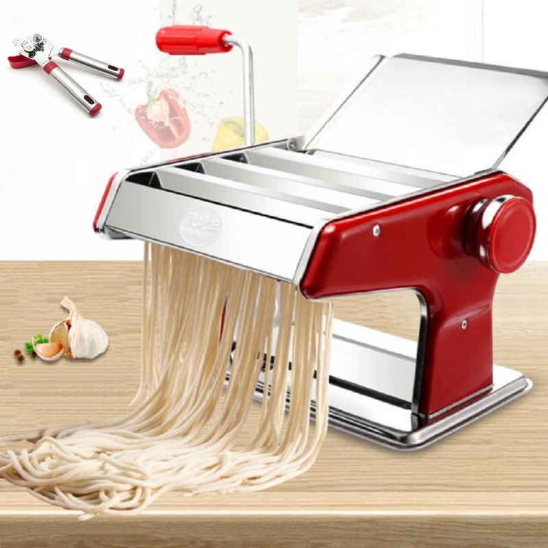 G-WELL Manual Pasta Maker with 3 Attachments