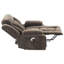 Upholstered Recliner With Cup Holders-906306571