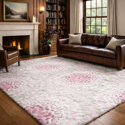 Tapis à poils longs lavable à la machine de qualité supérieure ADS619