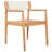 4 - Piece Patio Furniture Of Braided Wood Outdoor Dining Chairs With And Finish. White Rope Weave Ensures Breathable Seating, Compact Lightweight For Easy Movement Breathability, Use-1732356497