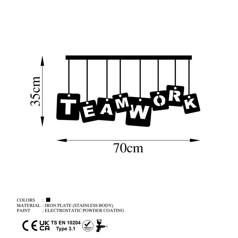 Stylish Black Metal Wall Accessory, 13.8 x 27.6 Inches | 100% Durable Metal Construction, Thickness: 0.06 Inches | Lightweight at 1.6 lbs, Ideal for Home Décor & Modern Interiors, Easy to Hang and Enhance Any Space