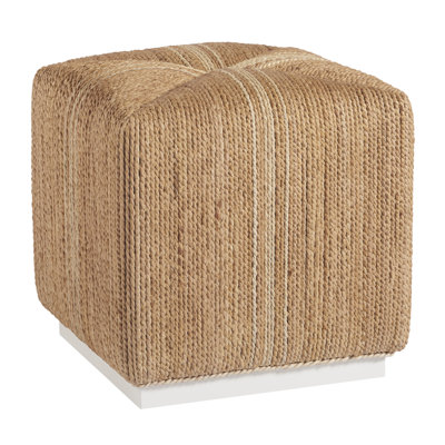 Abaca Square Ottoman