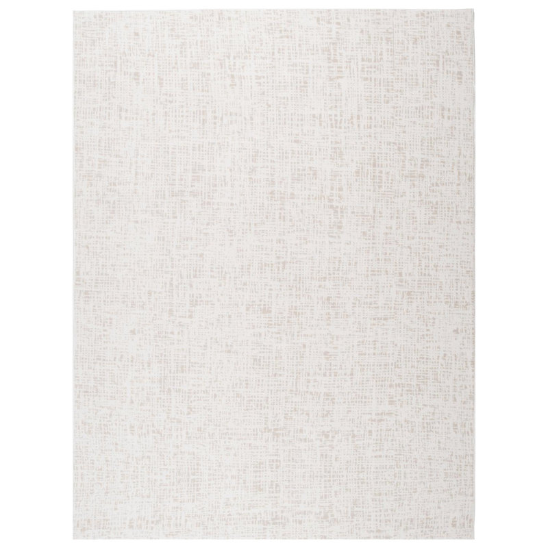 Wave Washable Rug, 7'8" x 9'10", Cream