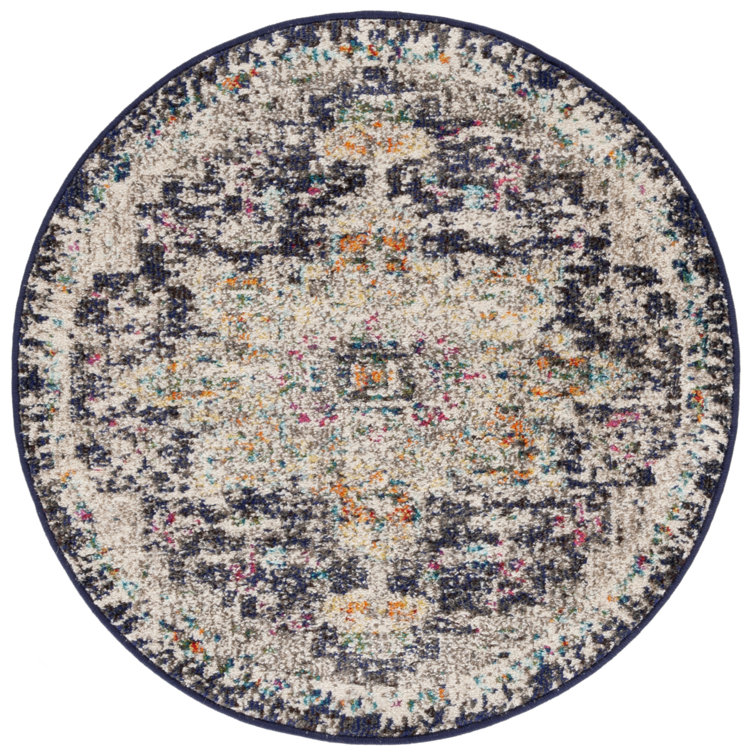 Felty Oriental Black/Gold Area Rug