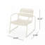 Ensemble charmant de table et chaises de patio pour une détente ultime-243558466