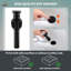 Willow 2-handle Black Bathroom Sink Faucet with LED Temperature Colour