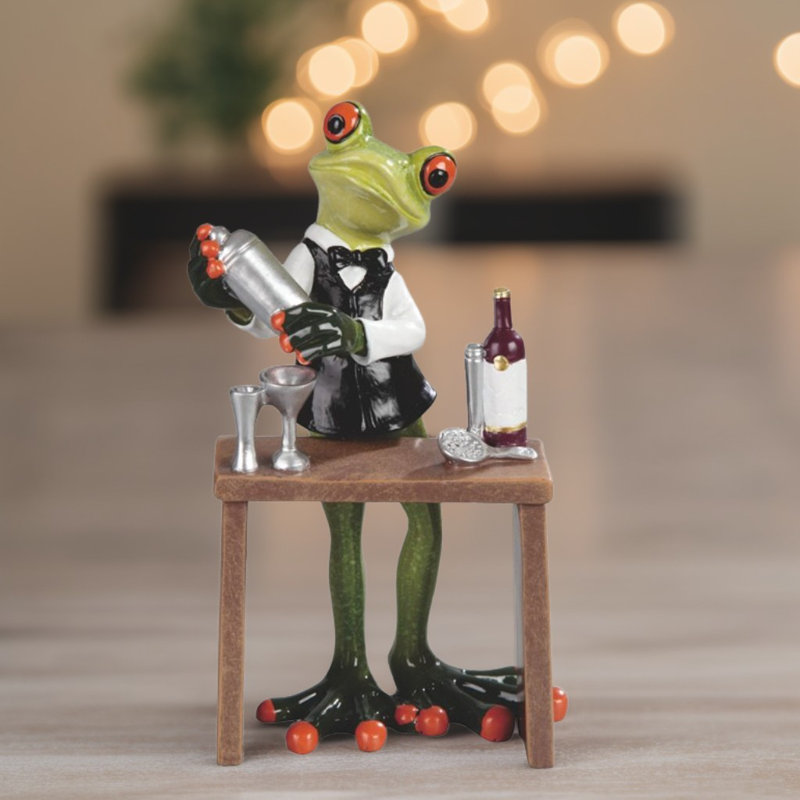 Figurine grenouille Bartendor H 6,25 "