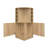 Bar Cabinet, 2 Doors, 8 Wine Bottle Compartments-2021851485