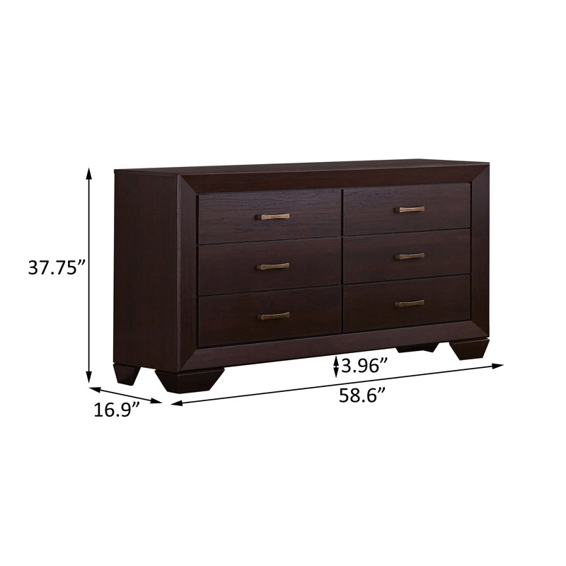 4 Piece Bedroom Set in Dark Cocoa