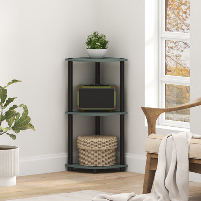 Baril 29.6" H x 11.6" W Corner Bookcase