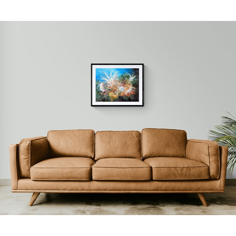 Ocean Bouquet Print by Lisa Daniels, Black Framed Paper, 31.25" H x 25.25" W