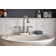 Brecklyn Centerset Bathroom Faucet with Push Down Drain