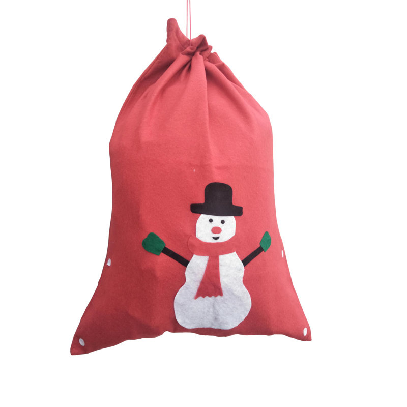 Sac de cadeau de père Noël 20 x 28