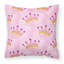  Princess Crown Outdoor Throw Pillow-48709865