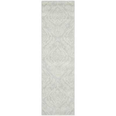 Pooler Hand Tufted Wool Geometric Rug