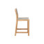 Pearl Teak Outdoor Counter Height Chair-818419249