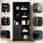 70.9" H Bookcase With Cabinets-1660461316
