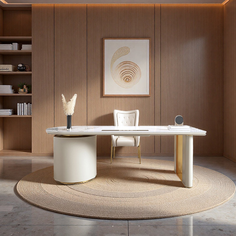 Luxury Desk with Sintered Stone Top