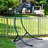 Talise Curved Black Steel Hammock Chair Stand