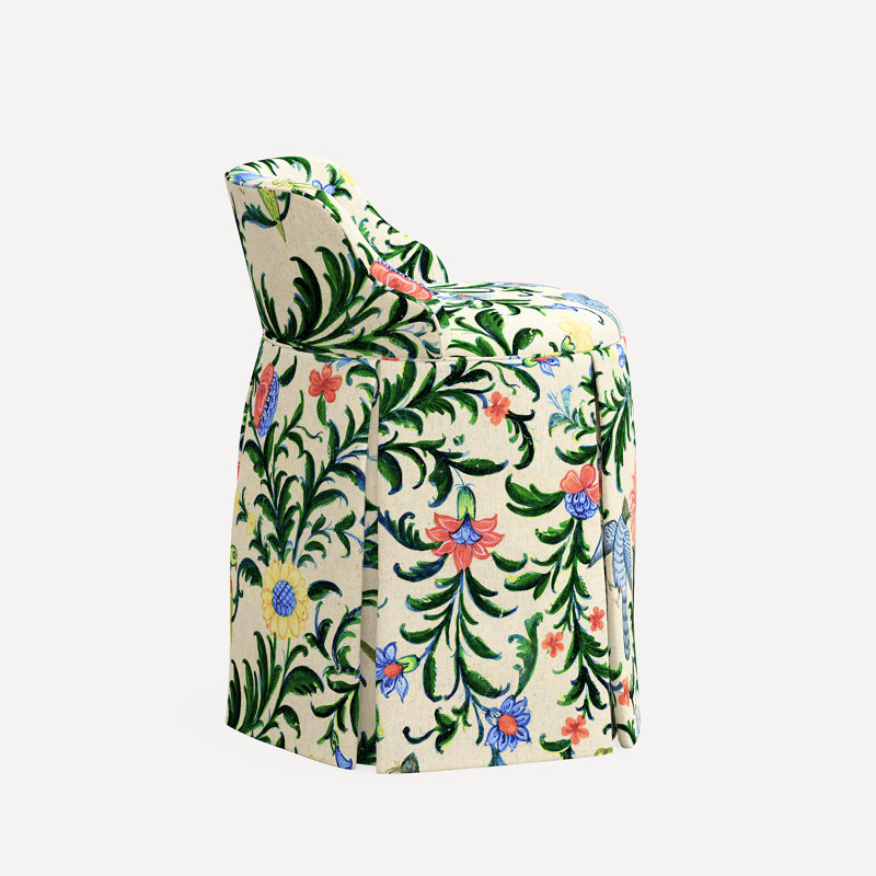 Meha Vanity Chair, Jr Trayi Multi Floral