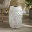 Table d'appoint solaire avec pile solaire intégrée, superbe motif de fleurs la nuit-1236350589