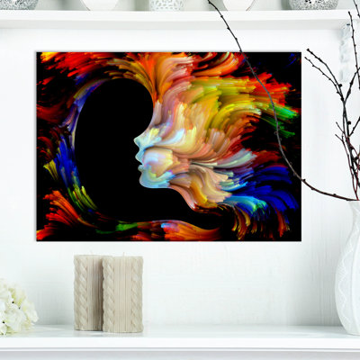 «Kiss of Paint», impression sur toile tendue