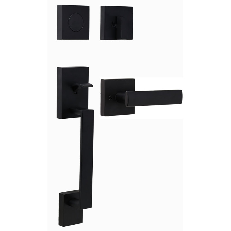 Complete Dummy Entry Set Reversible, Matte Black