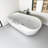 67" And Air Bath Soaking Tub, Adjustable Speed , 6 Body Jets, 8 Bubble White Tub Of High Gloss Acrylic Reinforced By Fiberglass Massage 100%