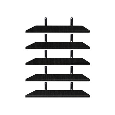 42cm W Manufactured Wood Wall Mounted Shelving Unit