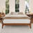 12 Inch King Size Solid Dry Bamboo Wood Platform Bed Frame, With Wood Slat Support, No Box Spring Needed, Easy Assembly-1754970426-1754970428