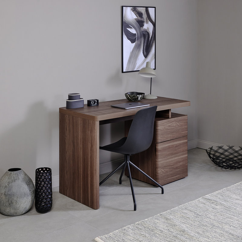 Hollice Writing Desk, Walnut