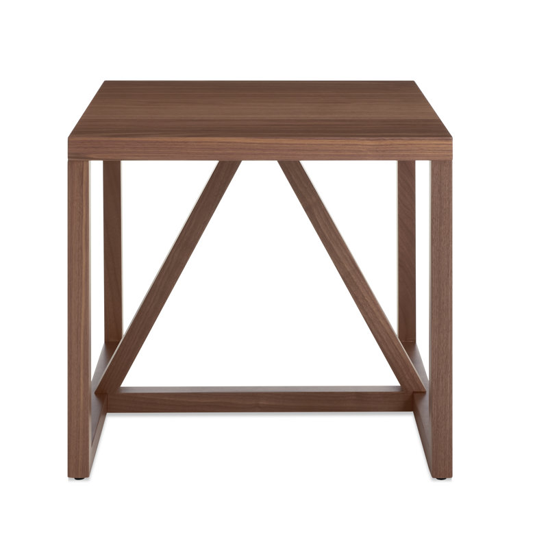 Strut End Table, Walnut