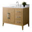 Meuble-lavabo simple 42 po avec plateau en marbre-94811309-94811310