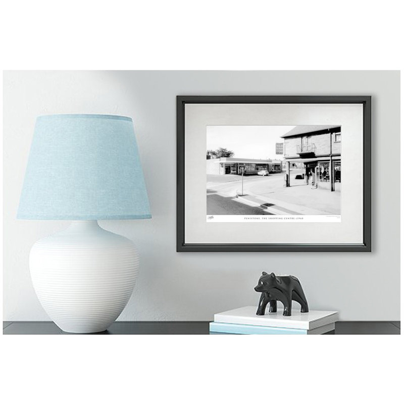 Penistone, The Shopping Centre C1960 - Single Picture Frame Print, 40cm H x 50cm W x 2.3cm D
