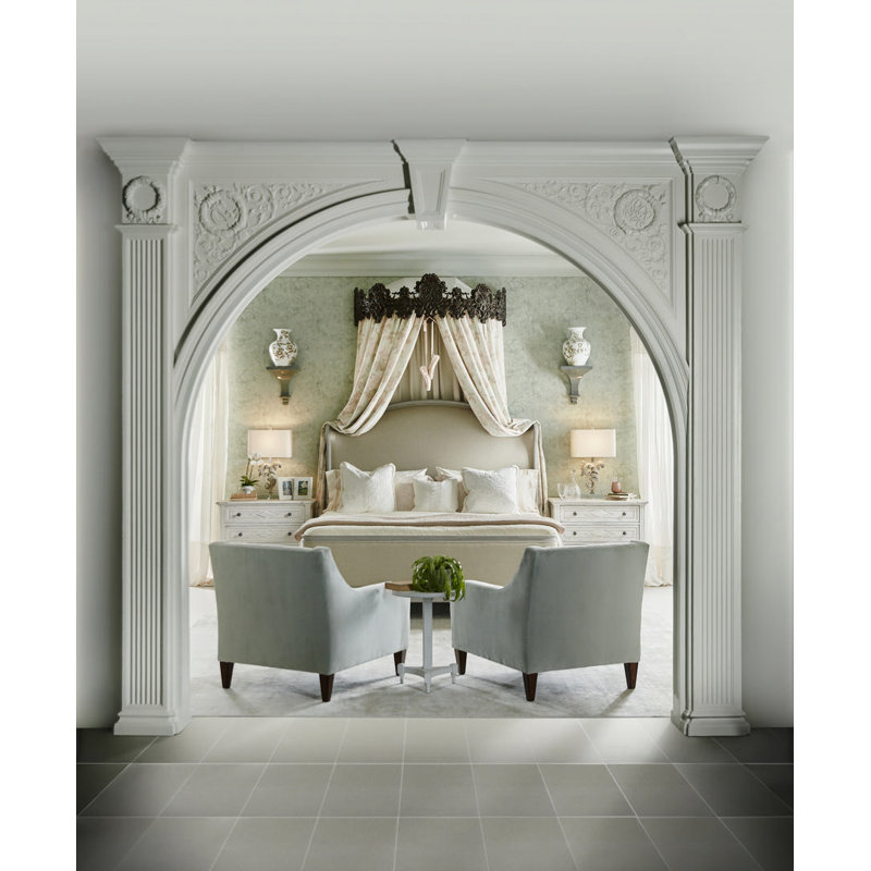 Lit standard Tavel, Beige / Brun, Grand