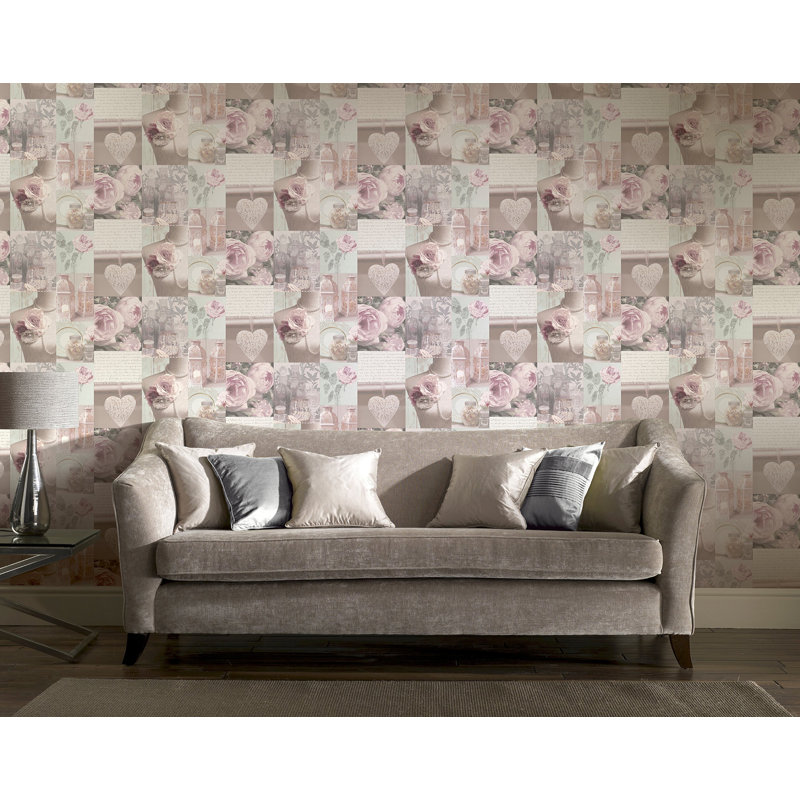 Papier peint Irene Blush Charlotte College