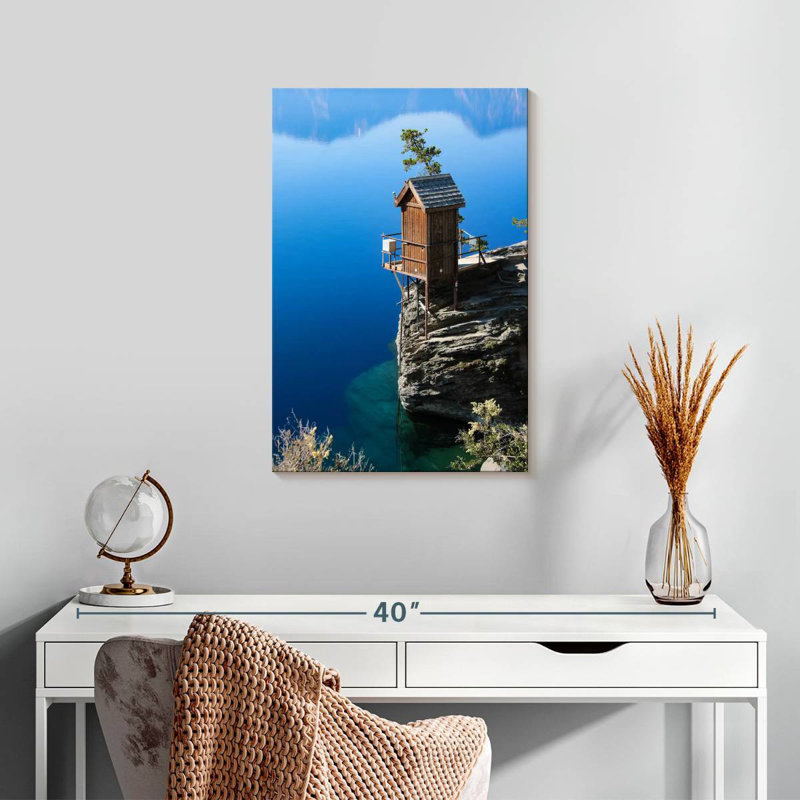 Alvord Crater Lake Outhouse, H 24 po x l 16 po