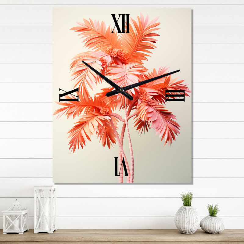Horloge murale Courtneyann, Très grand