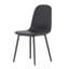 Ensemble de chaises de salle à manger modernes et minimalistes, chaises d'appoint rembourrées de style moderne Mid-Century-969675773
