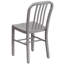 Commercial Grade Metal Indoor-Outdoor Bistro Chair-237957430