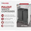 Poubelles coulissantes doubles Rev-A-Shelf avec fermeture en douceur -89472471