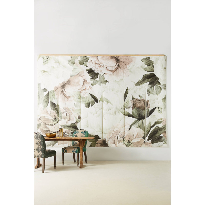Floral Wallpaper, Pre-Pasted