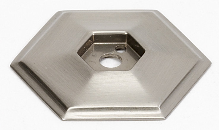 Nicole 1.58" Backplate, Polished Brass, 1.8" L x 1.6" W