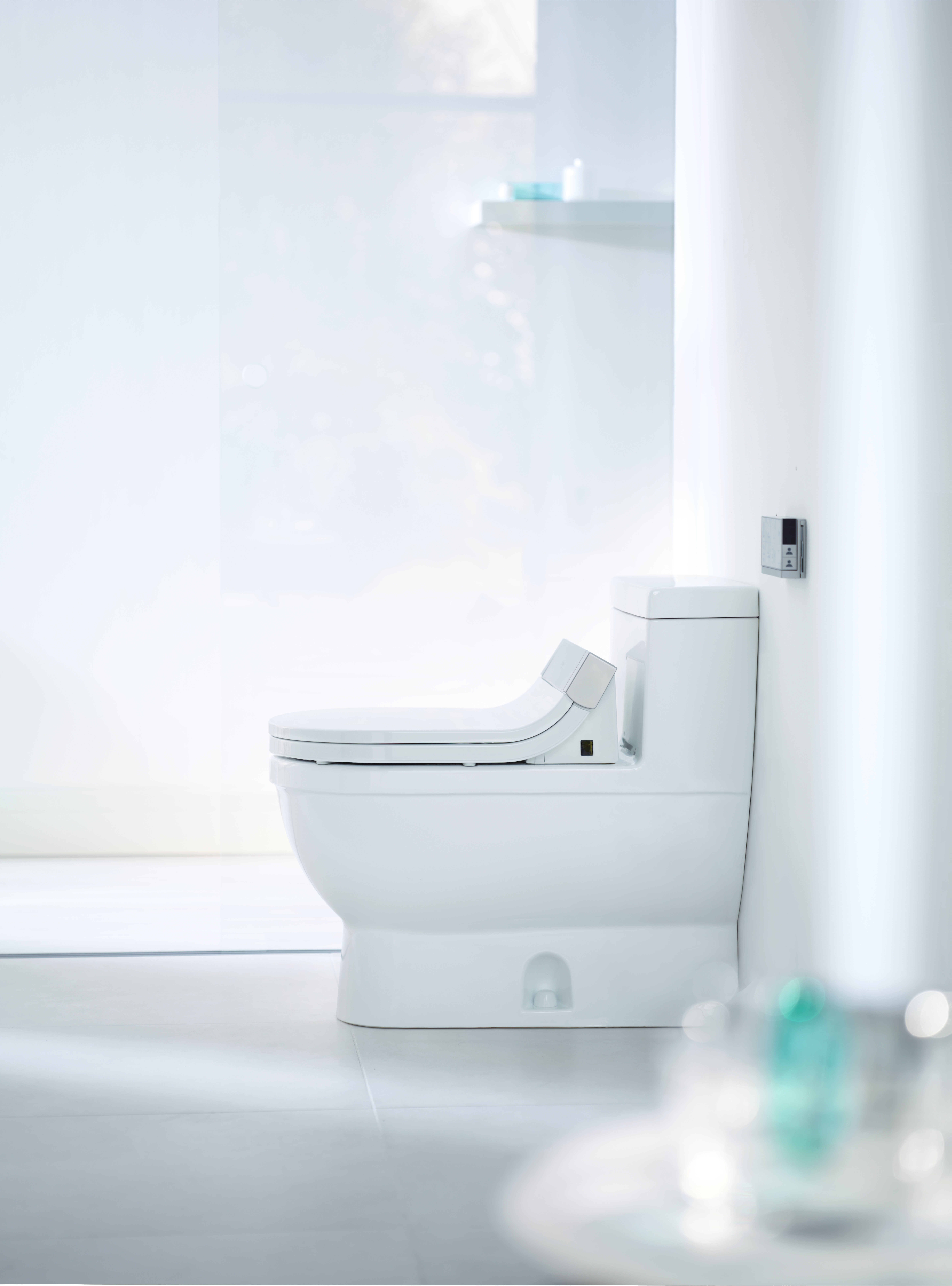 Duravit Stack 3 1.28 GPF (Water Efficient) Elongated One-Piece Toilet ...
